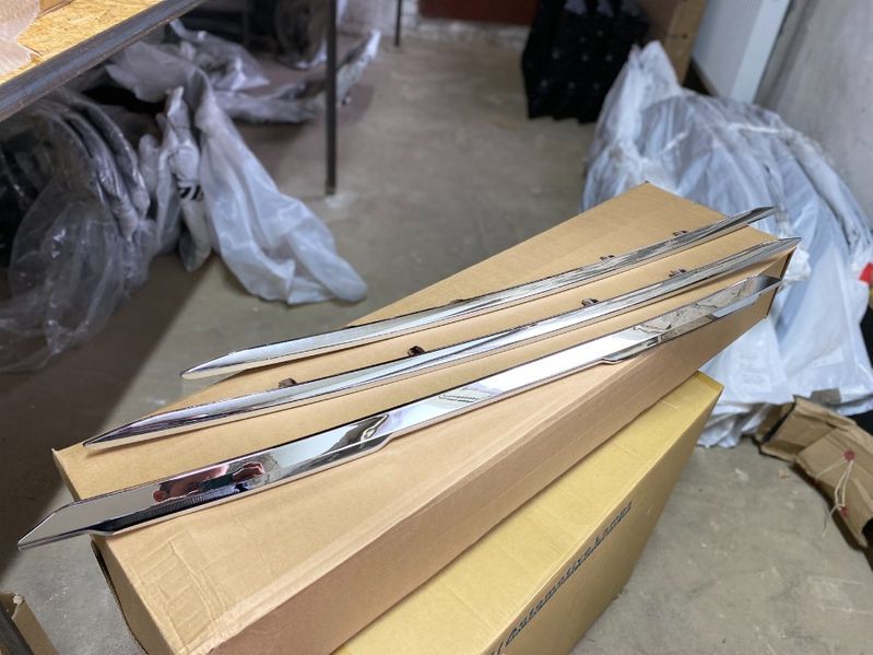 хром бампера решетка в бампер Nissan Rogue T32 Xtrail рог