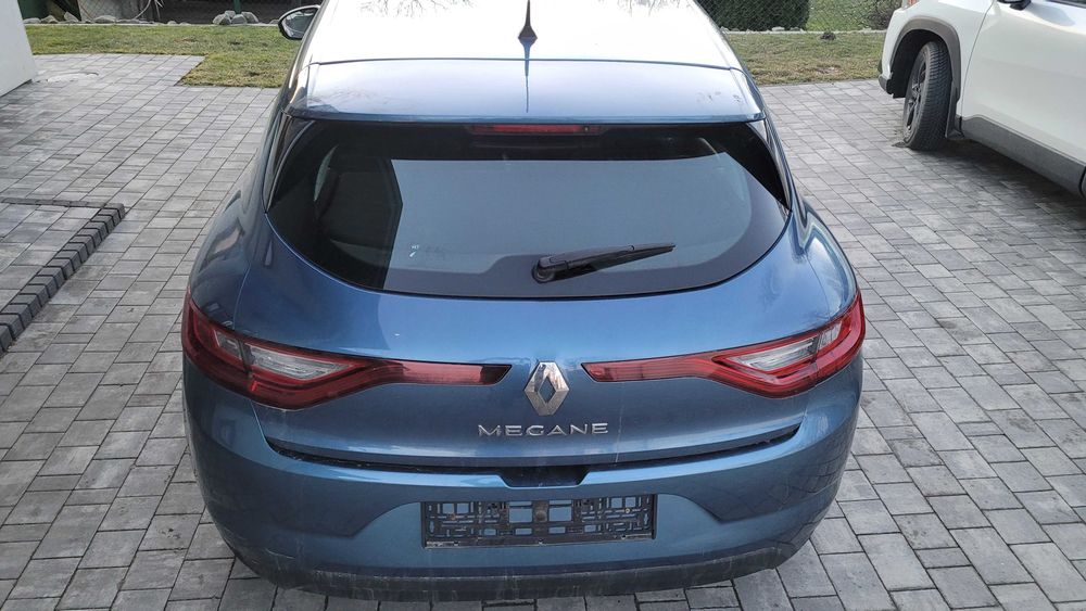 Renault megane IV 2016- na części kod koloru TERDE