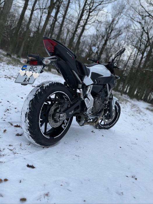 Yanaha mt07 2018 року