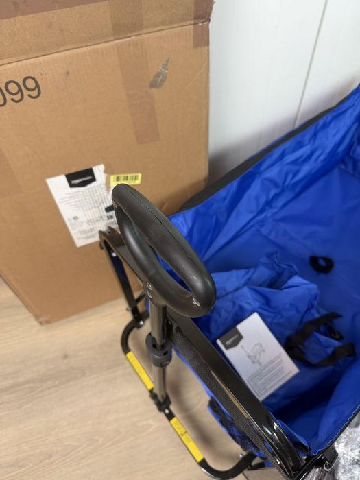 Amazon Basics wózek składany turystyczny, ogrodowy transportowy 115l