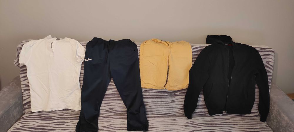 Pakiet ubrań dla chłopca 10-12 lat (Next, Decathlon, h&m, Pepco, etc)