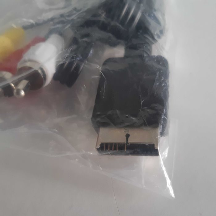 Cabo Composto AV 3RCA PS1, PS2 ou PS3 Novo