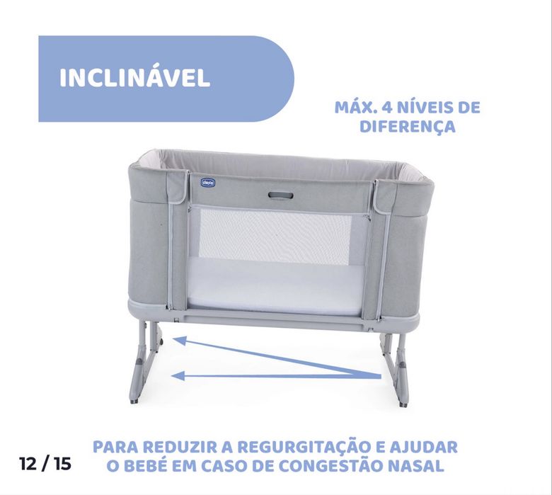 Berço Chicco - Cama NEXT2ME Forever