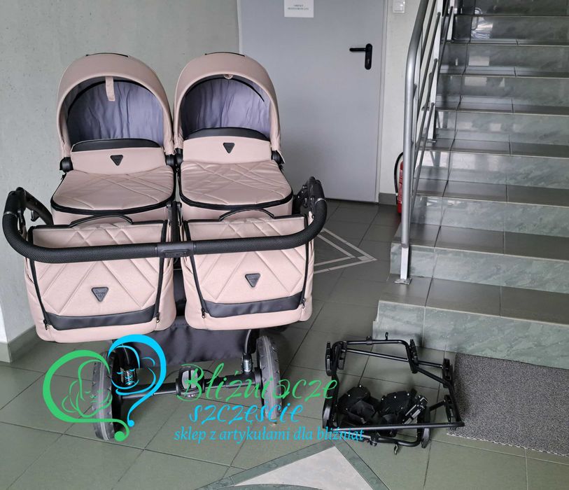 Junama Duo V3 gondole + adaptery KOMIS