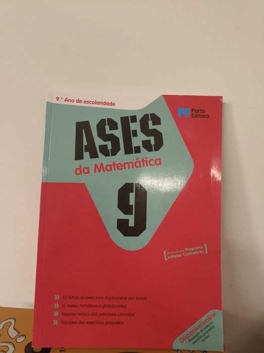 Livro escolar de matemática 9° ano (Ases)