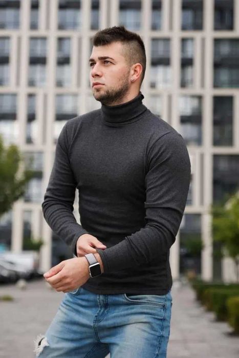 Гольф-водолазка чоловічий, теплий. Виробник Украіна.