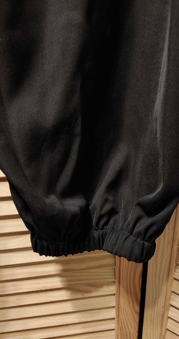 Spodnie damskie luźne ale i eleganckie czarne plus size