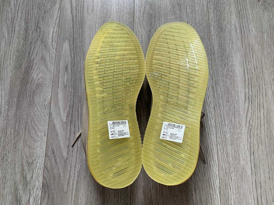 Нові Туфлі Clarks 43 натуральна замша
