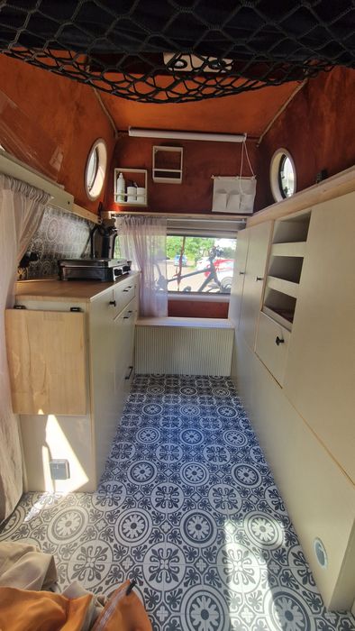 Ford Transit Kampervan / Kamper 99r. Klima, wspomaganie, gaz, lodówka.