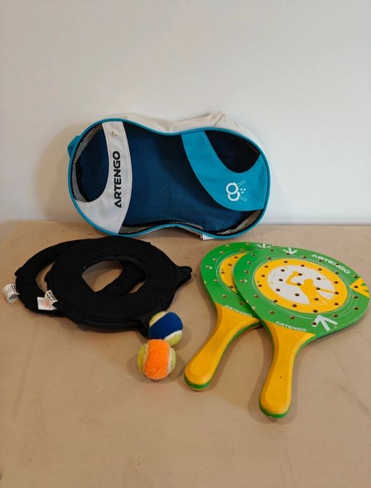 Conjunto Raquetes de Ténis de Praia Artengo – Bolsa + Acessórios