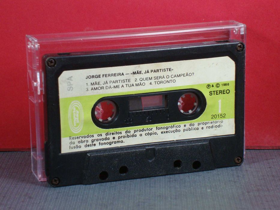 Jorge Ferreira - Mãe, Já Partiste / Cassete / VGPlus