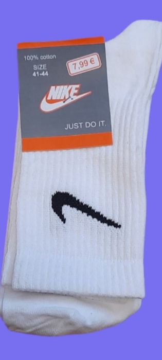 Шкарпетки найк чоловічі білі 240грн 12пар Nike