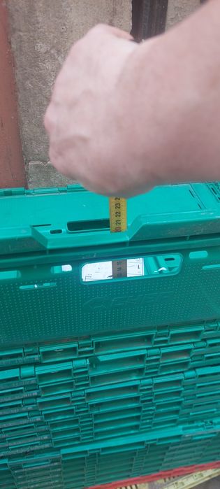 Caixas plásticas IFCO DOBRÁVEIS dobrável para arrumação .