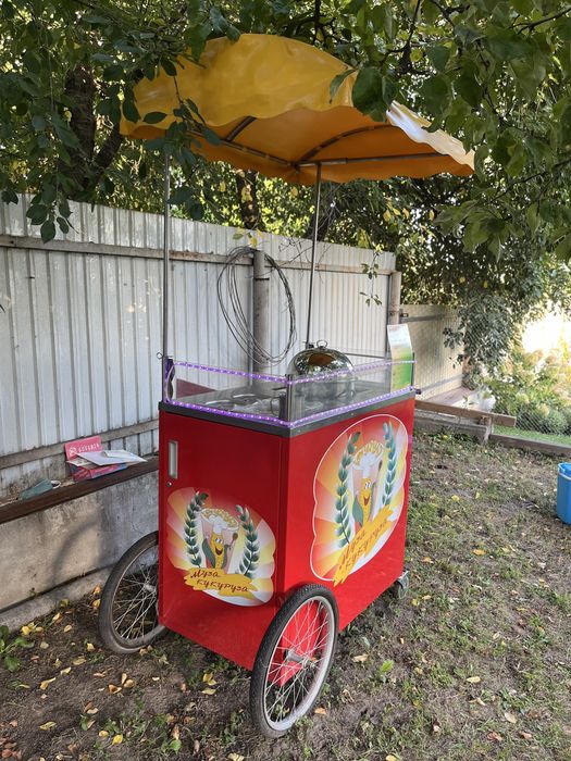 Кукурузоварка Uret MHM 22 + Візок “Муза Кукурудза”