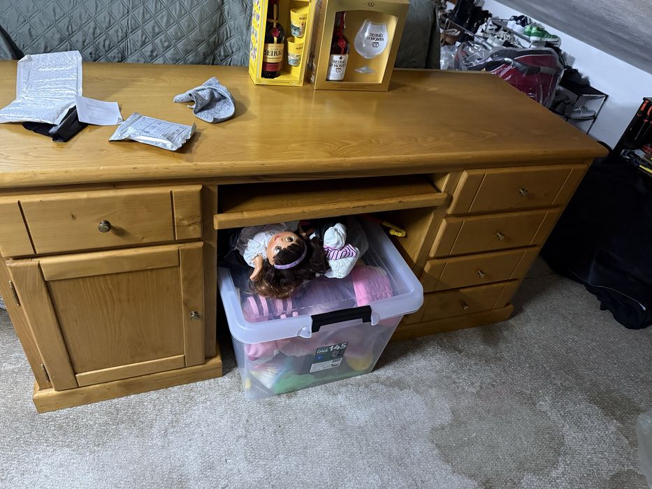 movel ou secretaria (madeira maçiça)