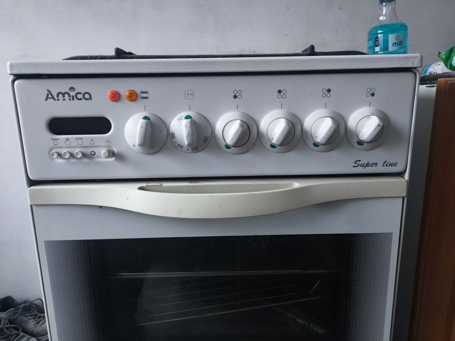 Kuchenka gazowo-elektryczna Amica – sprawna