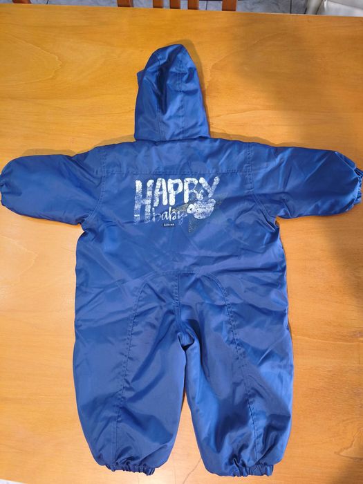 Macacão azul bebê 18 meses