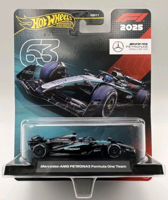 Mercedes-AMG Petronas Formula One Team #63 G. Russell Hot Wheels