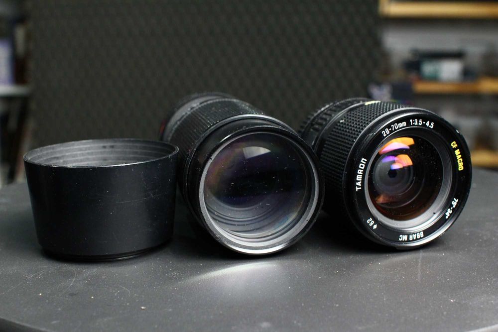Tamron 28–70 mm f/3.5–4.5 CF Macro BBAR MC (Adaptall) EF, EF-S  + gratis