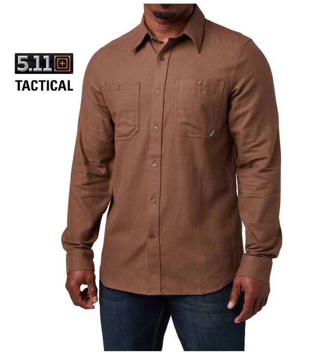 L,XL,2XL - Сорочка 5.11 Silverwood Solid Flannel Shirt