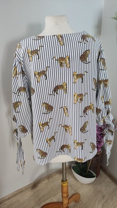 Luźna koszula bluzka w stylu Zara