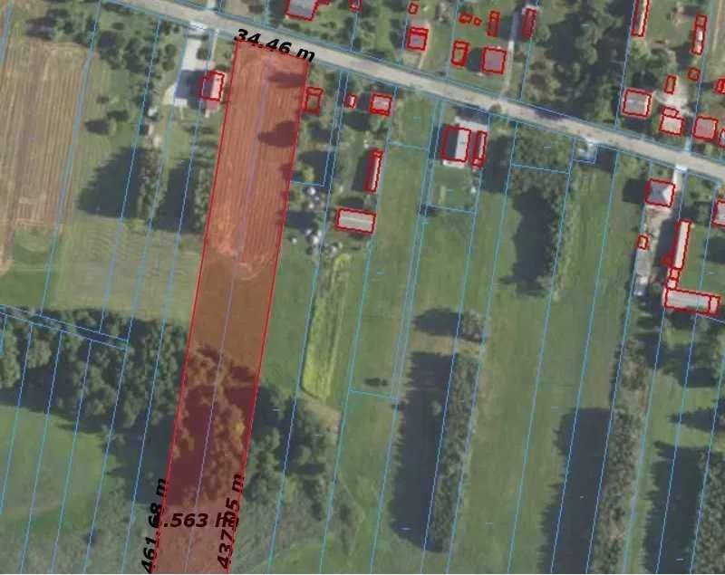 Na sprzedaż atrakcyjna działka 1.56 ha, Kijowiec, gmina Zalesie - Widok 2