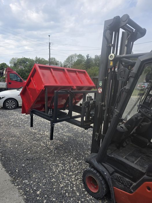 Nowa solidna skrzynia z kiprem hydraulicznym 1.5 m gwarancja jakości
