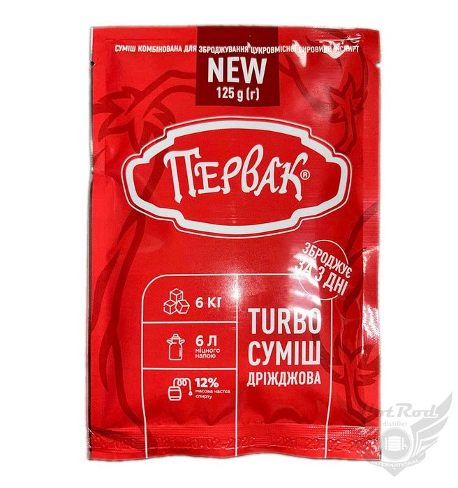 Турбо-дріжджі Hot Rod, Первак - для самогоноваріння, віскі, рому, вина