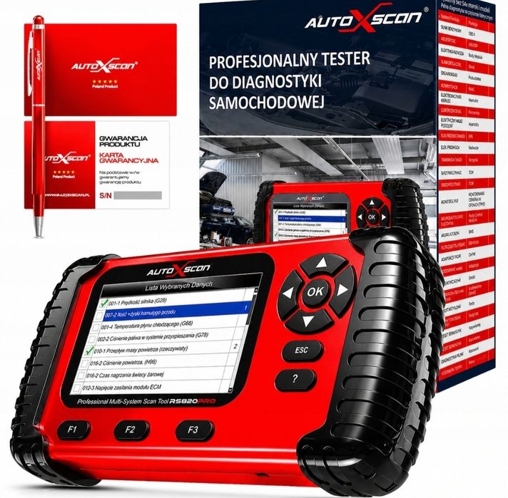 Komputer Diagnostyczny AUTOXSCAN  RS820 PRO!