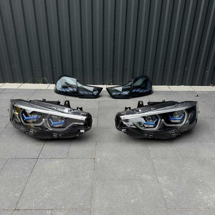 НЕДОРОГО комплект передние фары задние фары стопы бмв BMW F32