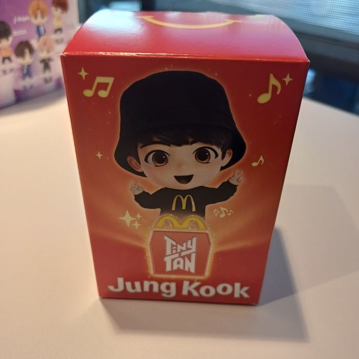 Zabawka Happy Meal McDonald’s BTS Tiny TAN Jung Kook nowe