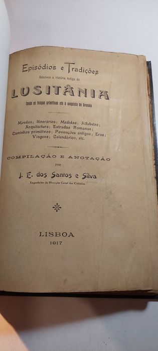 Episódios e Tradições Relativos à História Antiga da Lusitânia (1917)