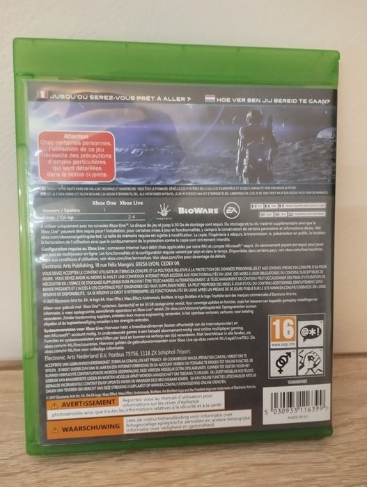 Gra na Xbox One Mass Effect Andromeda PL napisy