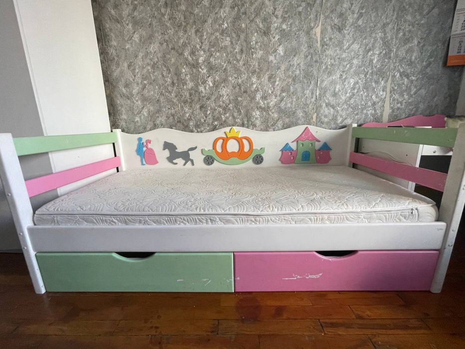 Дитяче ліжко для дівчинки