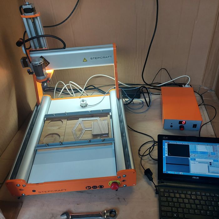 Ploter frezujący STEPCRAFT D420 CNC frezarka
