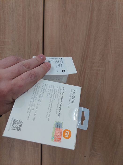 Мережевий зарядний пристрій Xiaomi Mi 33W + TURBO USB У Подарунок!!!