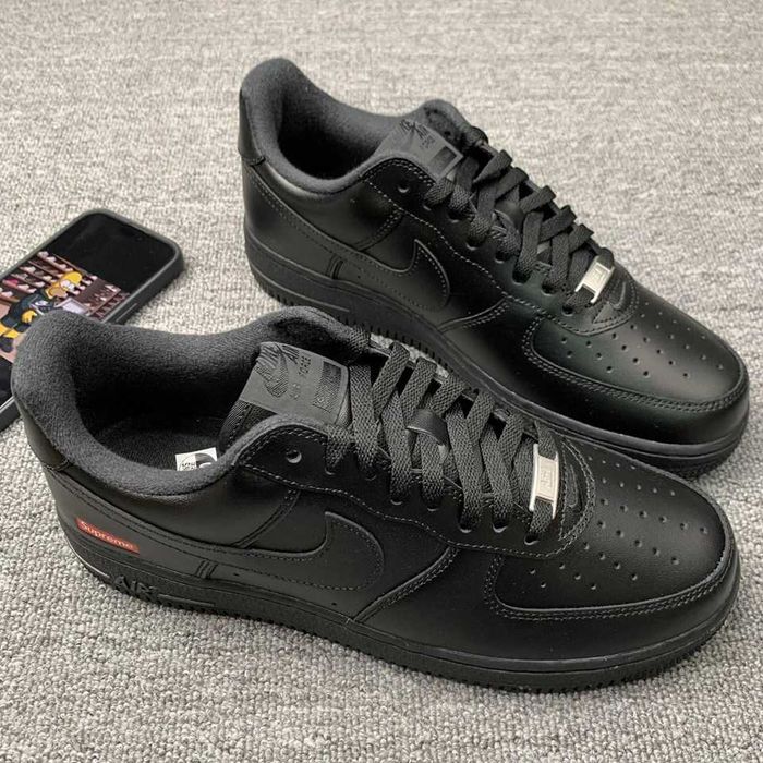 nk Air Force 1 Low Supreme Czarny 38