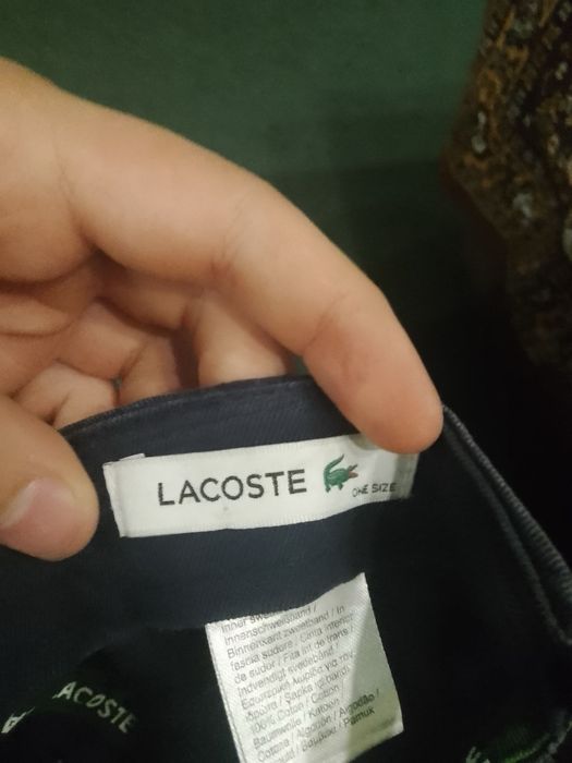 кепка LACOSTE оригінал