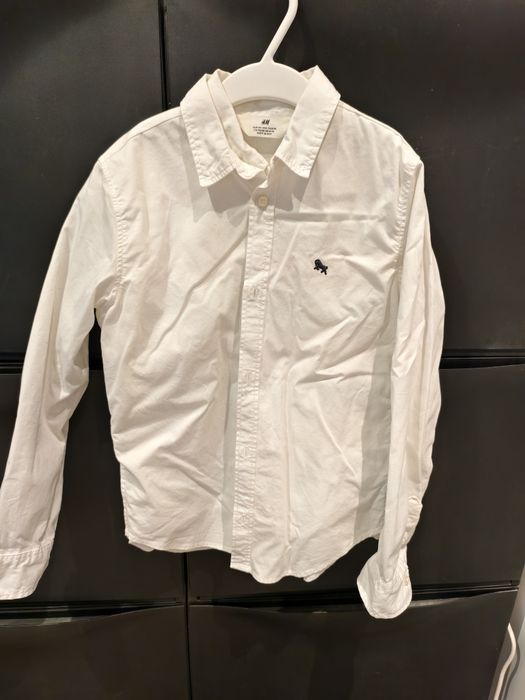 Elegancko porządna grupa koszula bawełniana h&m 134