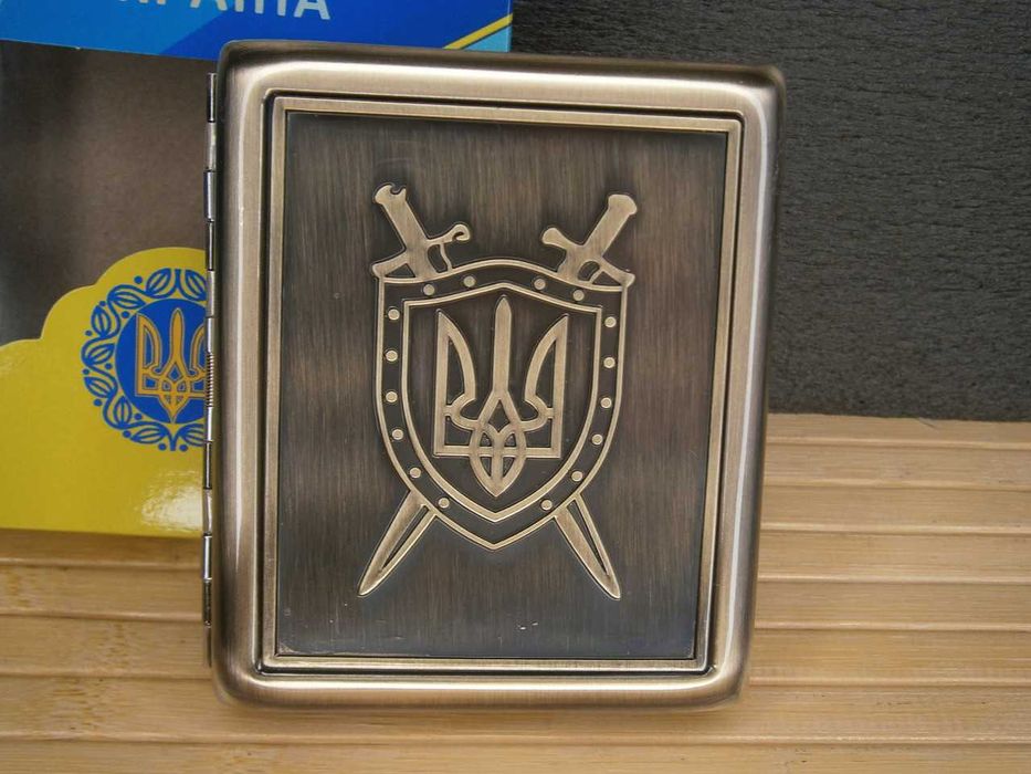 Футляр металевий Тризуб ЗСУ UA-21