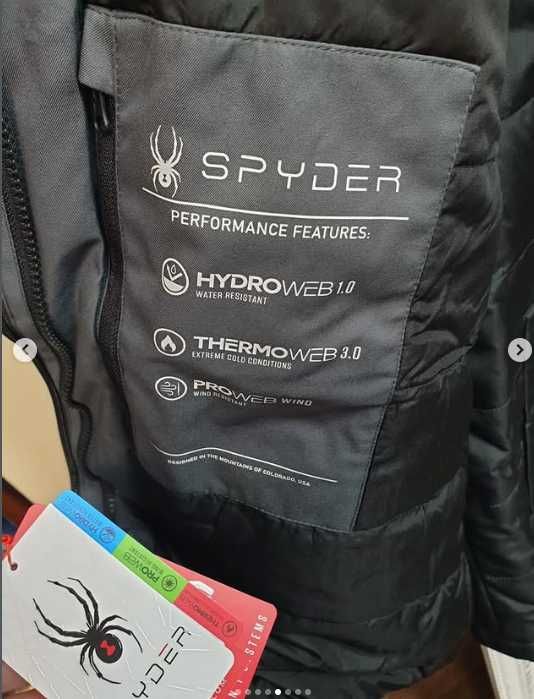 чоловіча гірськолижна куртка Spyder Men's 3-in-1 Snow Ski System Jacket оригінал М
