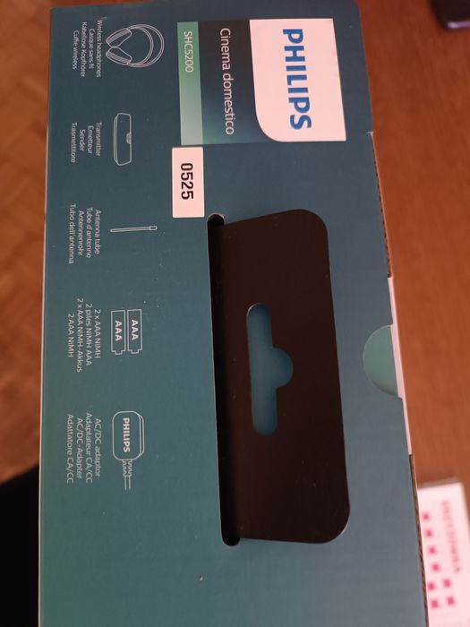 Słuchawki Philips SHC5200 bezprzewodowe