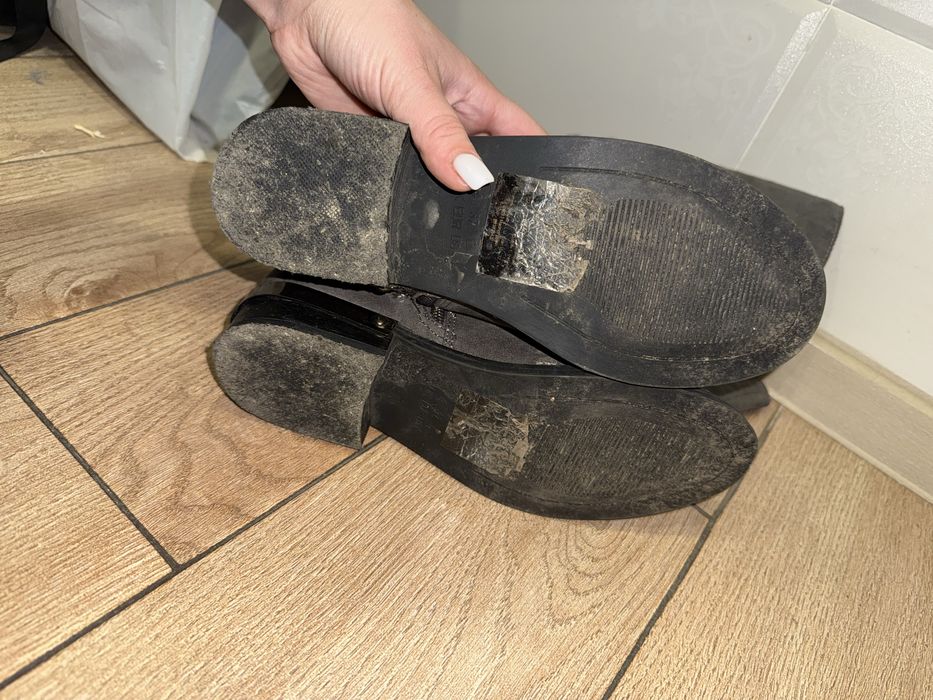 Как новые PRIMARK Нат.Замша. 37р. Ботфорты весна осень