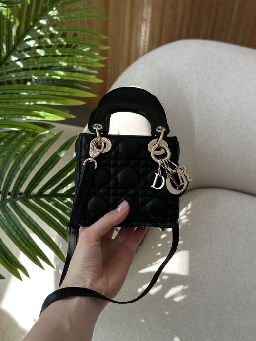 Torebka Dior lady micro black