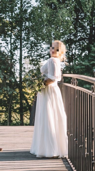 Suknia ślubna Boho r.38/40