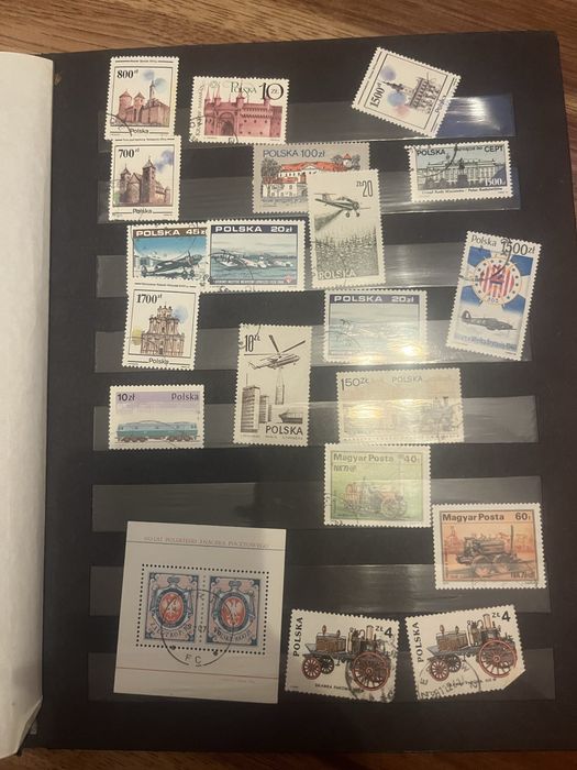 Komplet starych znaczkow rosyjskich i pokakich