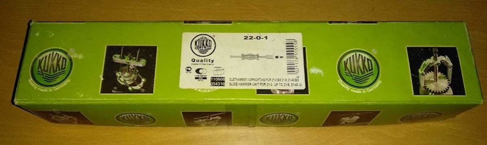 Jogo de saca rolamentos KUKKO 22-0-1