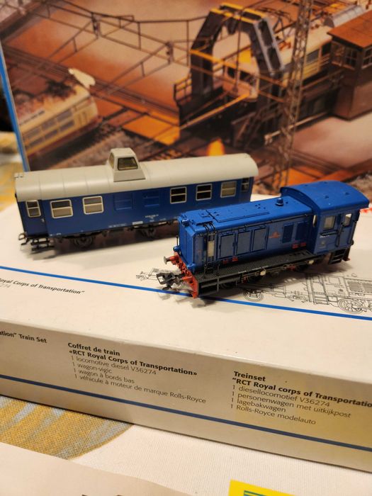 MARKLIN 28502 Set Royal Corps of Transportation Série Especial Digital