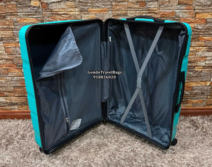 Mala Porão MÉDIA 23Kg + Mala Cabine 8 a 10Kg NOVAS - POLIPROPILENO