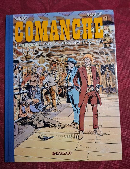 5 Albuns Série Comanche em francês